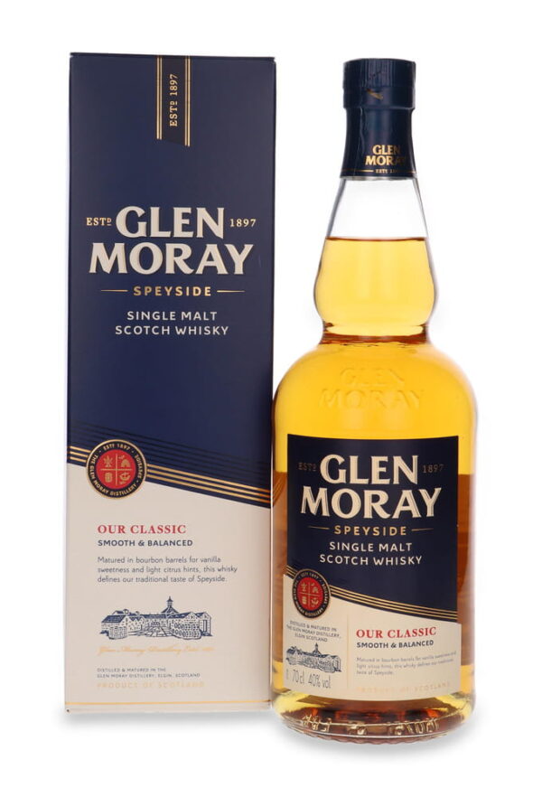 Glen Moray Our Classic 40% 0,7L. przód