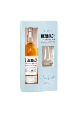 Benriach The Original Ten 10yo + szklanka 43% 0,7L.