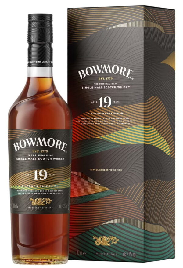 bowmore-19yo-pinot-noir-cask-finish-0,7l bowmore-19yo-pinot-noir-cask-finish-0,7l