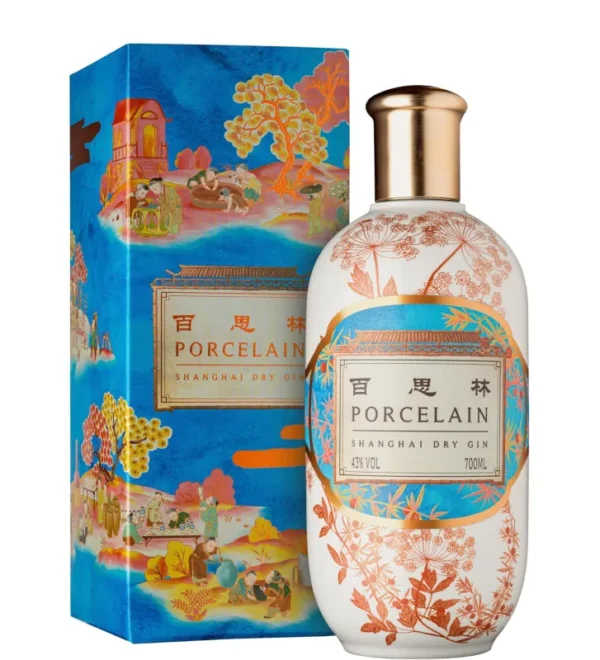 Porcelain Shanghai Dry Gin 43% 0,7L.jpg Porcelain Shanghai Dry Gin 43% 0,7L.jpg