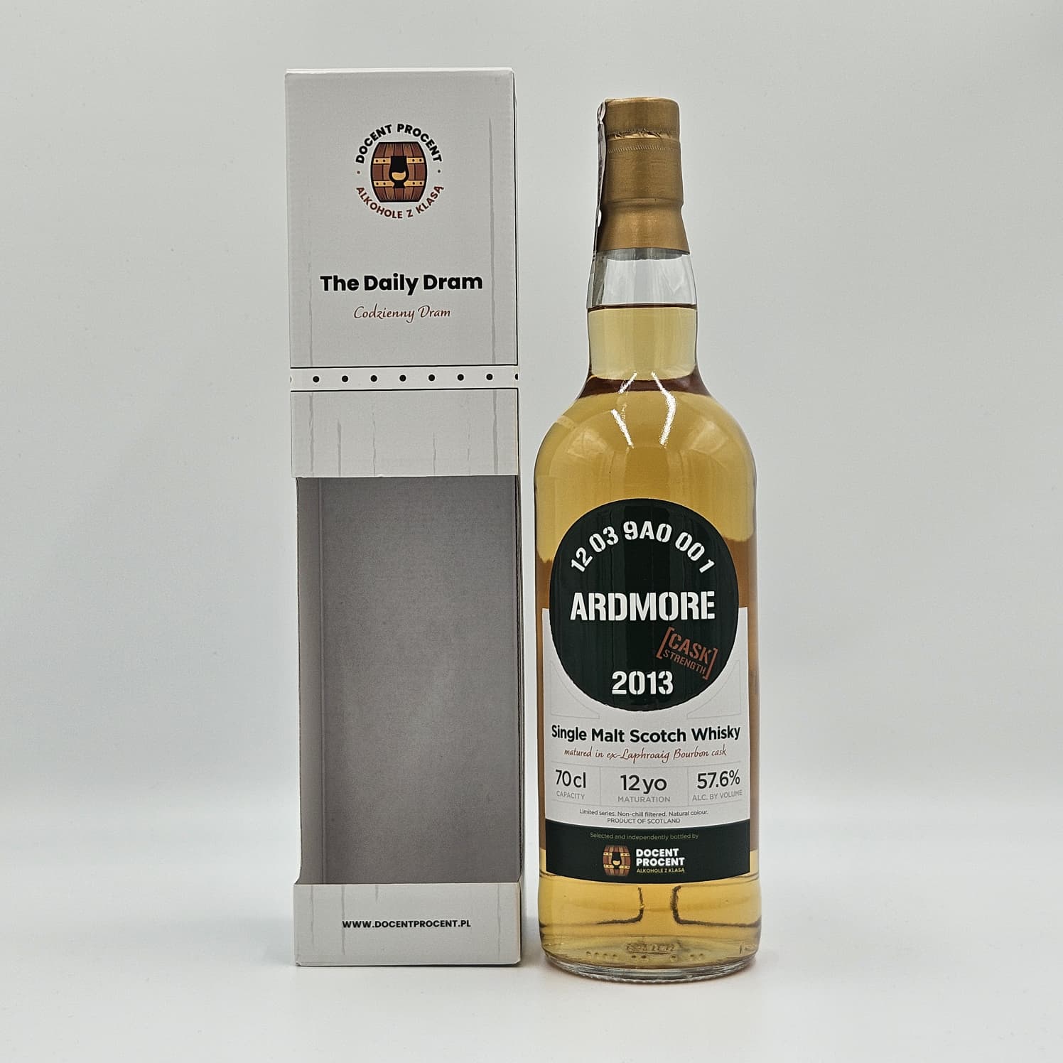 Ardmore 12yo 2013 Docent Procent 57,6% 0,7L