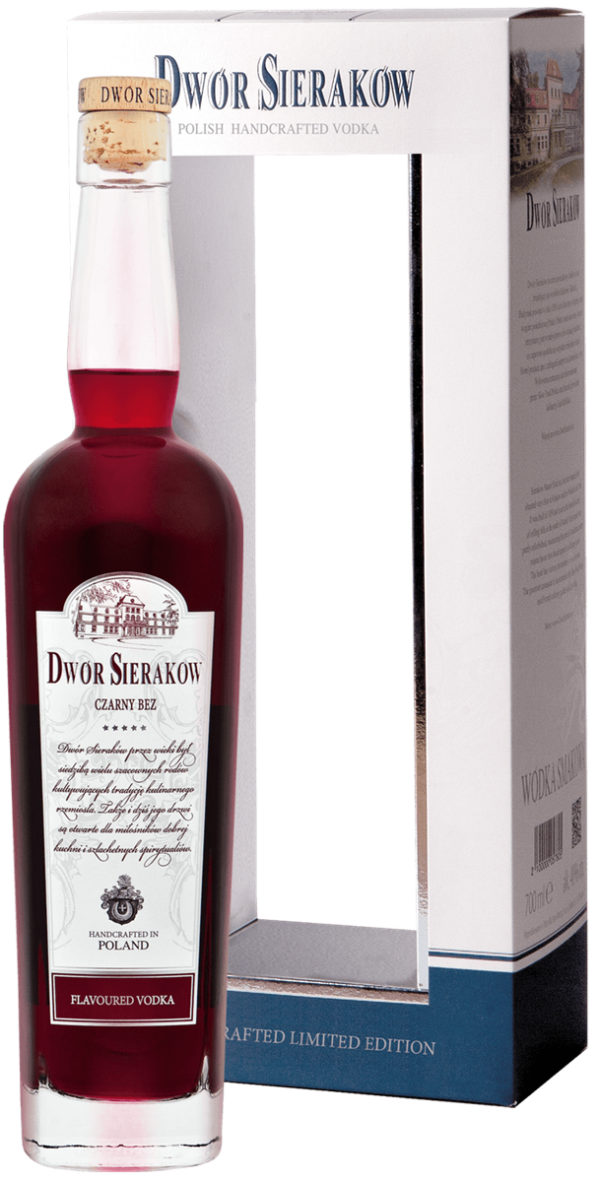 Dwór Sieraków Czarny Bez 40% 0,7L.png Dwór Sieraków Czarny Bez 40% 0,7L.png